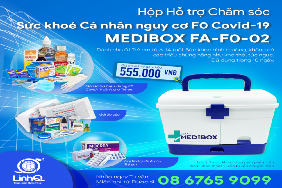 Giới thiệu MEDIBOX FA-F0-02 dành cho 01 Trẻ em